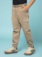 Alan Jones Clothing Kids Stretch Fit low Rise Cargo Pant
